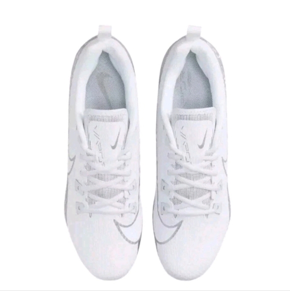 Nike Vapor Edge Speed 360 2 White Silver Football Cleats Mens Size 16 main image 4